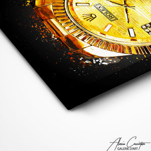 TABLEAU ROLEX AQUARELLE Alessio Cacciatore