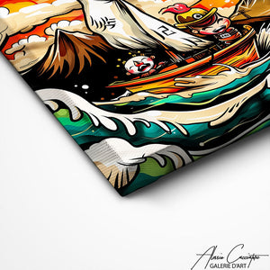 TABLEAU DESIGN JAPONAIS AlessioCacciatore