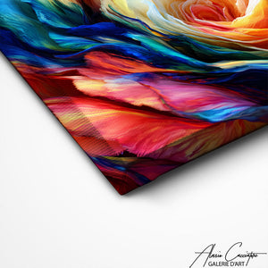 TABLEAU FLEUR CONTEMPORAIN Alessio Cacciatore