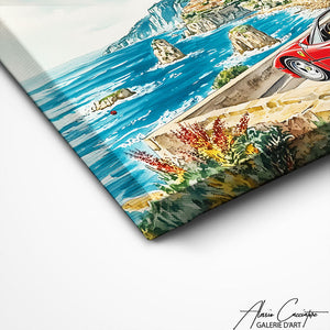 TABLEAU FERRARI VINTAGE Alessio Cacciatore