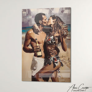 TABLEAU DEUX AMOUREUX AlessioCacciatore