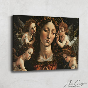 Tableau Portrait Femme Renaissance