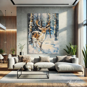 Tableau Tête de Cerf