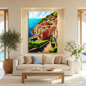 Peinture Toile Mer Mediterranee