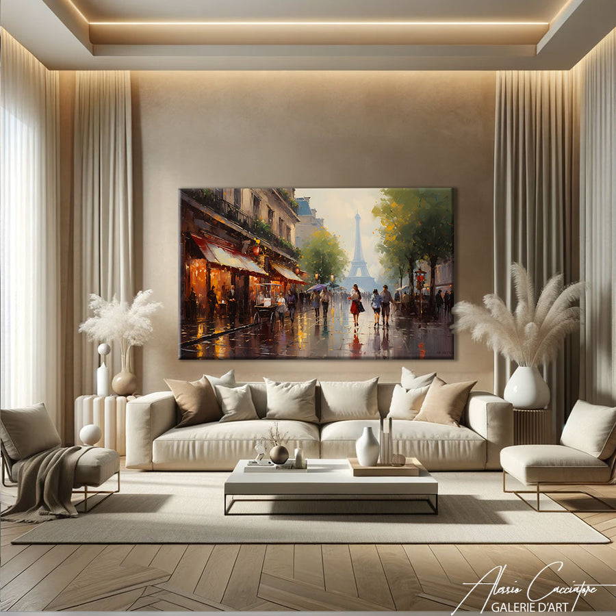 Tableau Art Paris – mise en situation