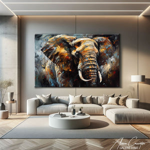 tableau abstrait decoration