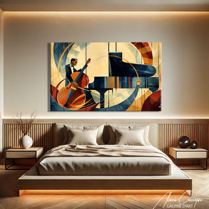 Tableau Art Déco Chambre