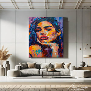 Tableau Visage Femme