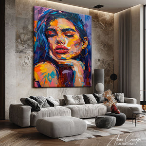 Tableau Moderne Femme