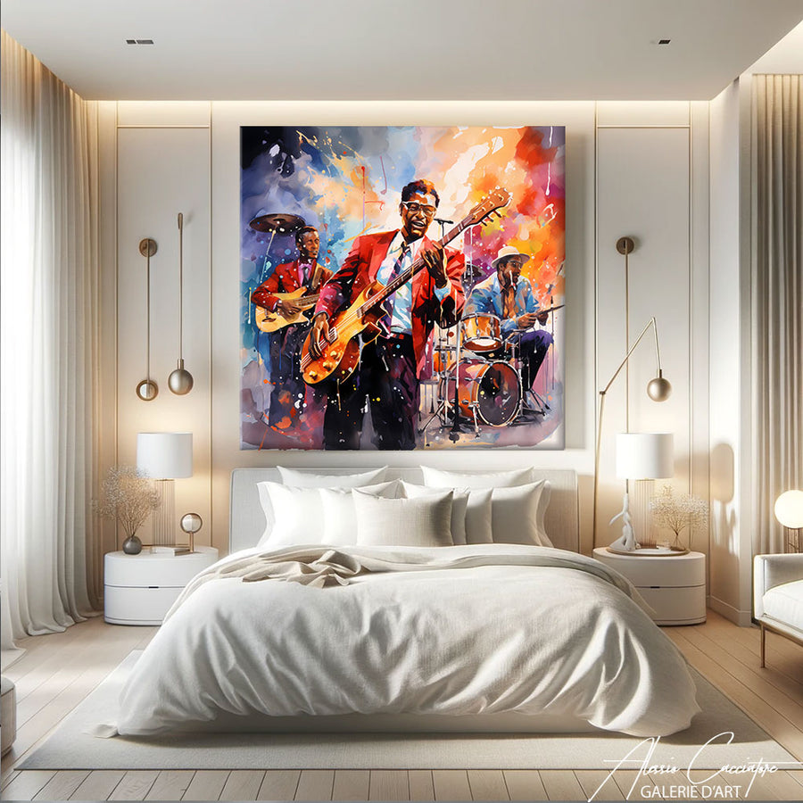 Tableau de Musiciens – mise en situation