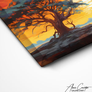 TABLEAU ARBRE AFRICAIN Alessio Cacciatore