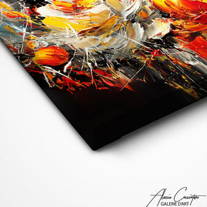 TABLEAU DE FLEURS MODERNES Alessio Cacciatore