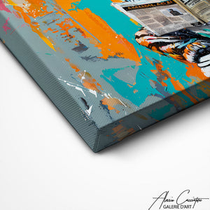 TABLEAU CONTEMPORAIN TIGRE Alessio Cacciatore