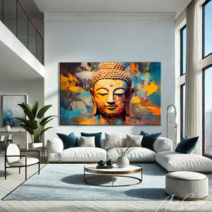 Bouddha Peinture Acrylique