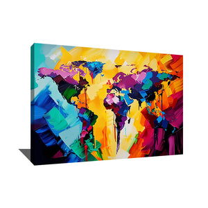 Tableau Carte du Monde