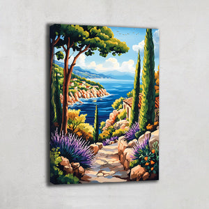 Tableau Ambiance Mediterraneenne