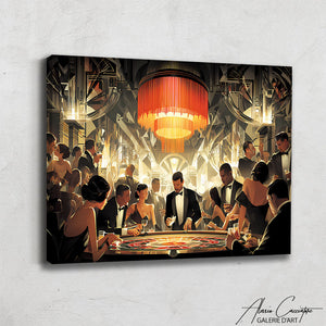 TABLEAU DE CASINO ART DECO AlessioCacciatore