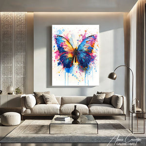 Toile Papillon Moderne