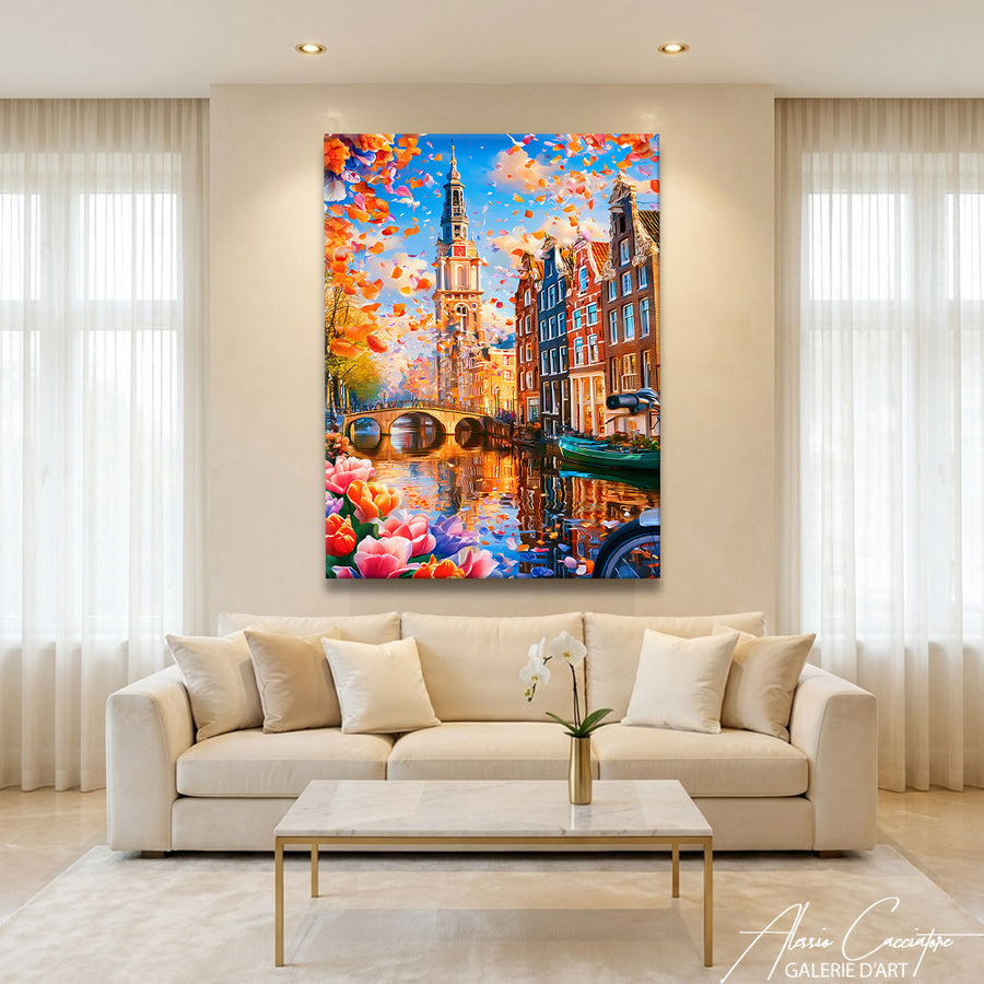 Peinture Amsterdam Peinture Acrylique – mise en situation