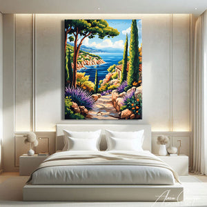 Toile Ambiance Mediterraneenne