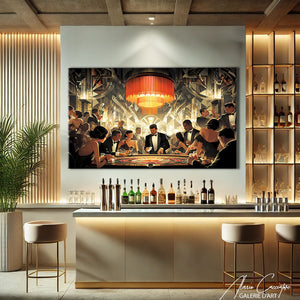 TABLEAU DE CASINO ART DECO AlessioCacciatore