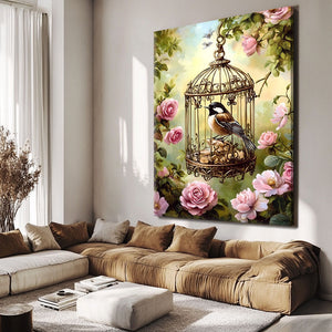 Tableau Toile Oiseaux