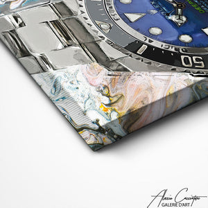 TABLEAU ROLEX STREET ART Alessio Cacciatore