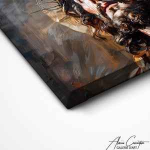 TABLEAU BAROQUE JESUS Alessio Cacciatore
