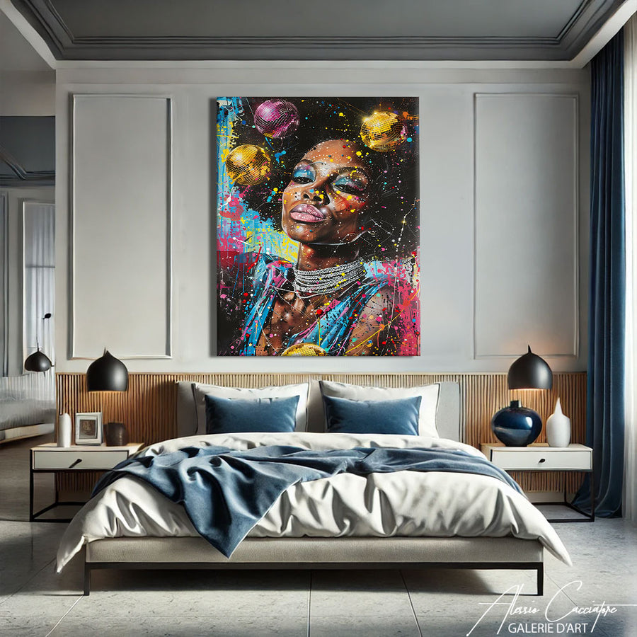 Tableau Contemporain Femme
– mise en situation