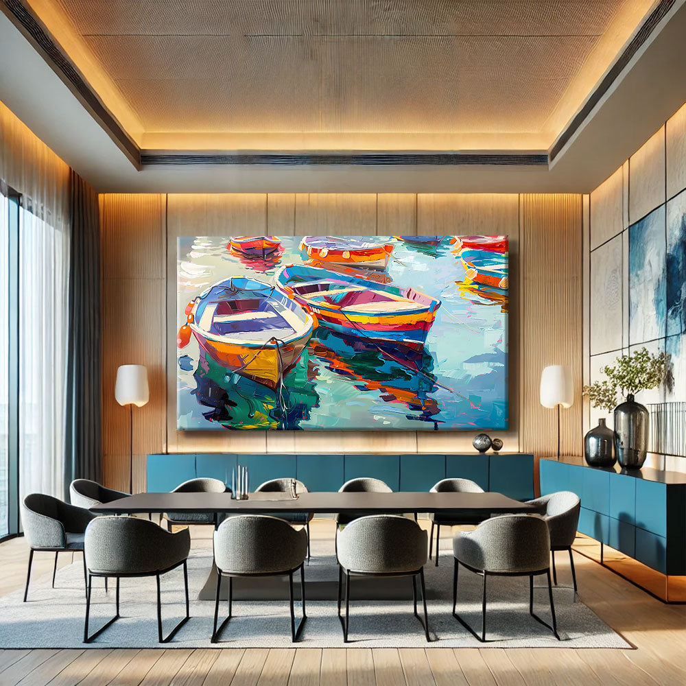 TABLEAU BARQUE PÊCHE