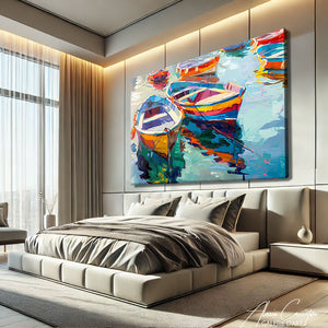 TABLEAU BARQUE MODERNE