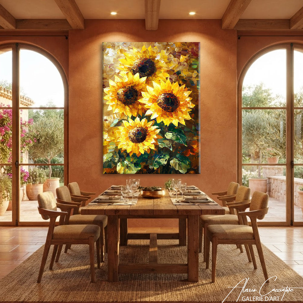 Affiche Tournesols