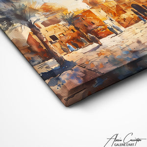 TABLEAU PAYSAGE ORIENTAL Alessio Cacciatore