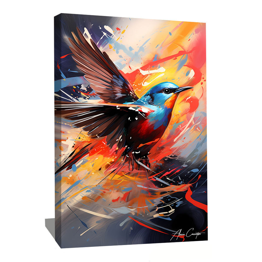 tableau oiseau