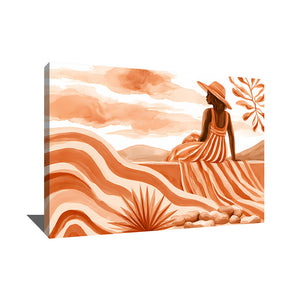 Affiche Tableau Terracotta