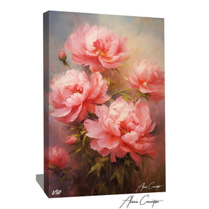 tableau pivoine