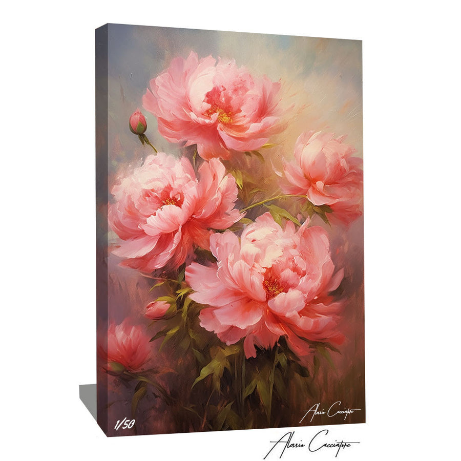 tableau pivoine