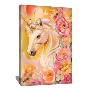 TABLEAU LICORNE COLORÉE