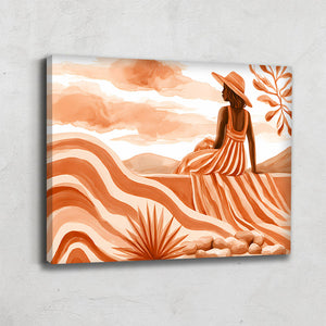Affiche Tableau Terracotta