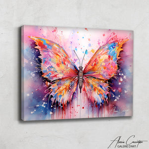Tableau Aquarelle Papillon