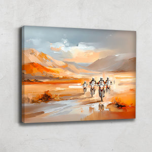 Tableau Avec Moto