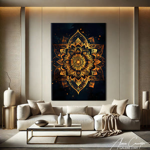Tableau mandala indien