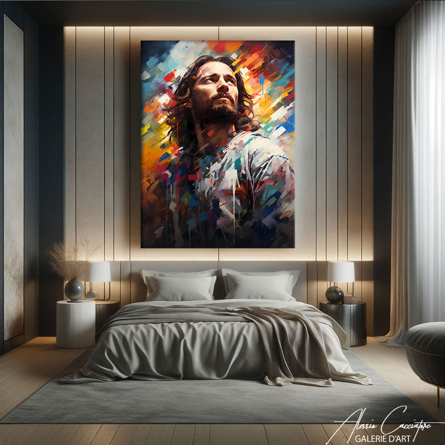 Portrait Jesus Christ – mise en situation