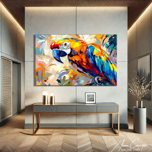Tableau Jungle Perroquet