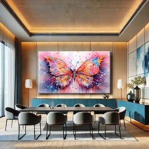 peinture papillon