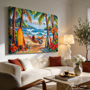 Décoration Murale De Surf