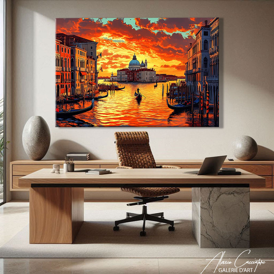 Tableau paysage – mise en situation