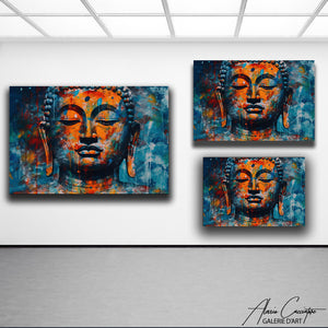 tableau bouddha