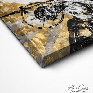 TABLEAU ANGE STREET ART Alessio Cacciatore