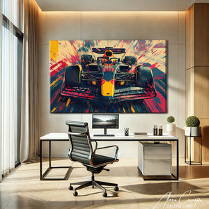 Tableau Peinture F1